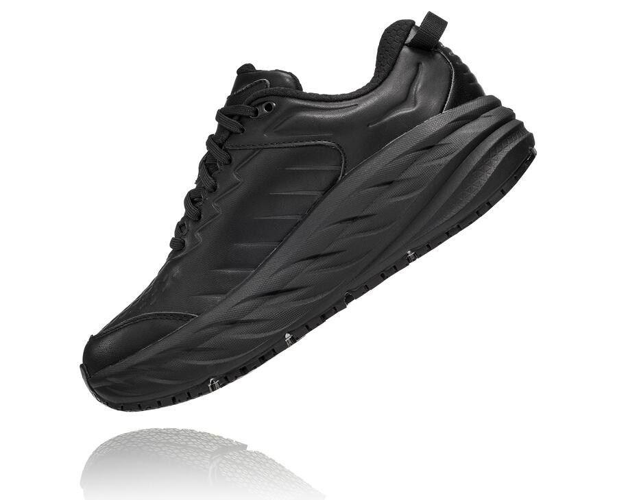 Hoka One One Tenisky Damske Čierne - Bondi Sr - 24769-IVJB